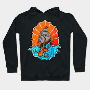 Sunset Ship Hoodie